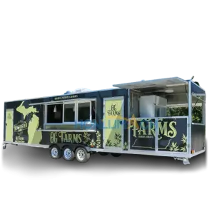 Mobile Food Trailer Fully Equipped Food Cart Food Vending Truck