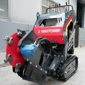 Landscaping Professionals Used for Uneven Filed Stump Cutter