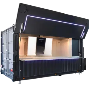 Food Trailer Shipping Container Restaurant 20ft Shipping Container Restaurant With Kitchen