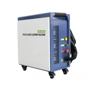 Laser Paint Removal Cleaning Machine 200W 300w Pulsed Fiber Laser Cleaner for Wood Brick Stone Removal