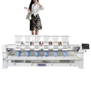 High Speed Single Head Clothes Embroidery Machine for Hat Flat Embroidery