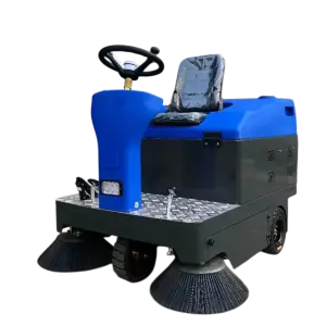 Dual-Brush Walk-Behind Manual Floor Scrubber