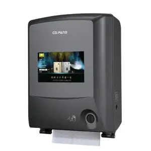 CDWK Motion Sensor Tissue Roll Holder With Automatic Electric Toilet Paper Dispenser