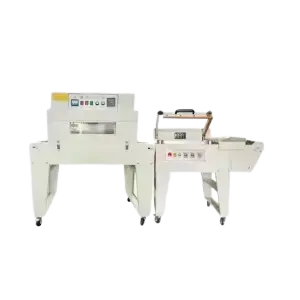 LOM Semi-automatic Manual Sealing and Cutting POF PP Film Machine Automatic Thermo Shrinking Wrapping Packing Machine for Box