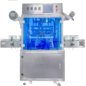 YIMU YMHS10 Four Head Automatic Cup Film Roll Heat Press Sealer Machine Plastic PET Aluminum Foil Sealing Machine