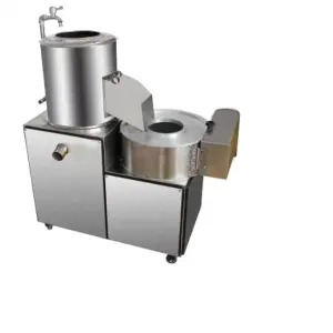French Fries Chips Cutting Machine Potato Peeling and Slicing Making Machine Peeling Potato