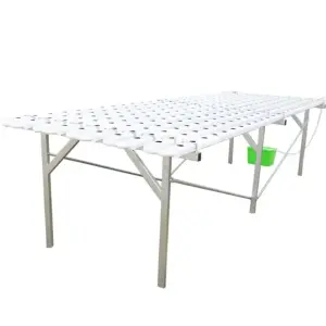 Commercial PVC NFT Hydroponic System for Greenhouses