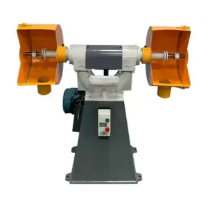 Powerful Bench Buffer Polisher Bench Mirror Metal Stainless Steel Polishing Buffing Machine
