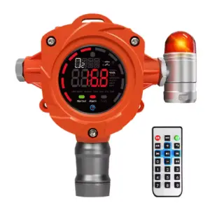 Intelligent Natural Gas Leak Detector System Fixed LPG Gas Detector With Control Panel