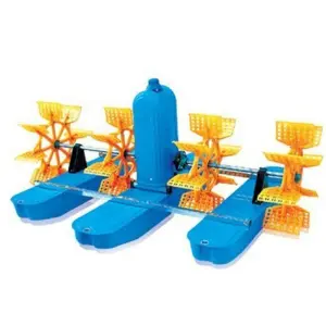 Plastic Float Boat Aquaculture Machine Aerators Accessories Waterwheel Oxygenation Float Boat for Effective Oxygenation