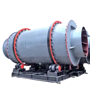 3 Cylinder Dryer Sand Rotary Dryer for Quartz Sand, Silica Sand,River Sand Drying Production Line