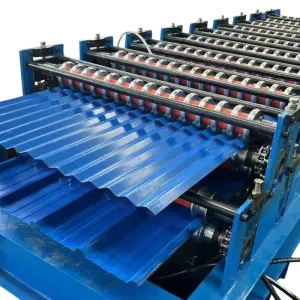 7.2L Color Steel Roofing Sheet Roll Forming Machine – Corrugated &amp; Metal Roof Wall Panels(MT-840-850)