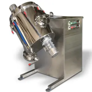 Automatic Electric Stainless Steel Food Mixer Ribbon Agitator Mixing Equipment for Powder Mixing