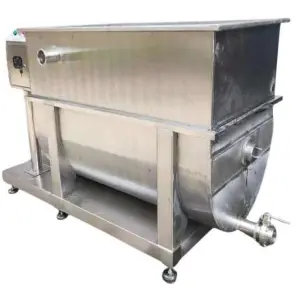 Horizontal Ribbon Blender for Powder Mixing Stainless Steel Construction Horizontal Mixer