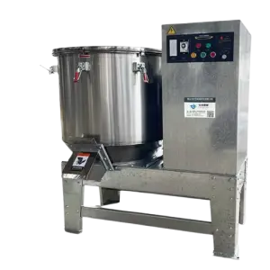 Multi-Functional Automatic Stainless Steel Powder High-Speed Mixer Industrial Use Vertical Drying and Color Mixing