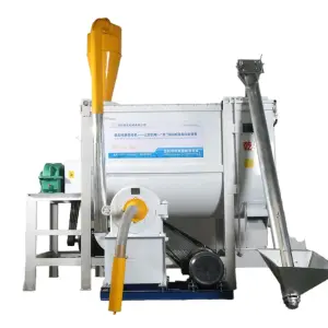 Industrial 1000L Horizontal Stainless Steel Electric Ribbon Mixer Powder Feeder Motor Core Component for Cereal Detergent Engine