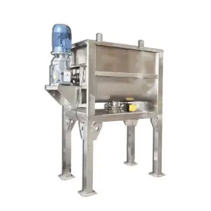 Stainless Steel Horizontal Powder Mixer Feed Mixer Chemical Powder Mixing Equipment