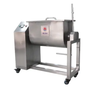 Stainless Steel CH Series Dry Powder Mixing Machine 200 Liter Horizontal Ribbon Mixer Equipment for Chemical Powder Detergent