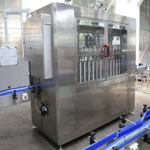 Automatic Hand Sanitizer Face Cream Cosmetic Bottling Plant