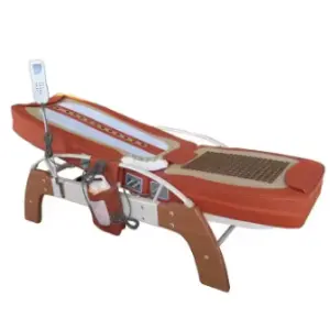 Multifunctional Whole Body Warm Physiotherapy Bed 3D Home Electric Jade Massage Table for Spine (Cervical Spine) Health Care