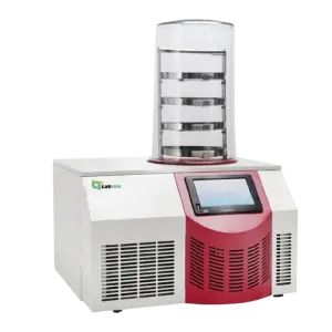 LABTEX 9L Food Freeze Dryer Machine -55℃ Economical Harvest Freeze Dryer for Home and Laboratory with Vacuum Pump