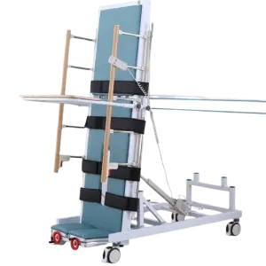 Rehabilitation Center Patients Physiotherapy Standing up Electric Tilt Bed