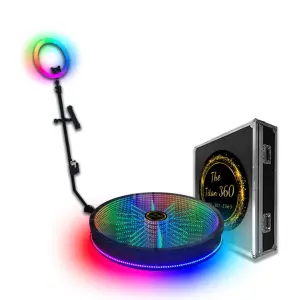 360 Photo Booth Props Abyss Glass Machine