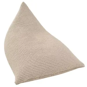 Casual Modern Minimalist Bean Bag Lazy Sofa Knitted Fabric Single Sofa Chair for Kids