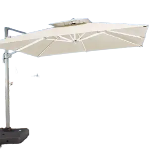 Garden 10ft Patio Furniture Beach Sunshade Umbrella Custom logo Printed Commercial Rain Tent Parasol