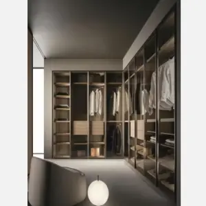 Trending Products Wardrobe Walk In Closet Cabinet Customizable Design Bedroom Furniture Clothes Wardrobe