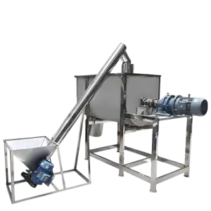 Industrial Ribbon Blender Food Grade 500kg 1000kg Spice Mixer  Mix Machine for Powder