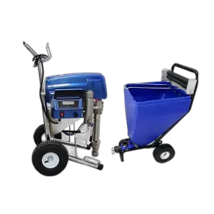 Electric Painting Putty Power Spray Gun Airless Paint Sprayer Machine With Container