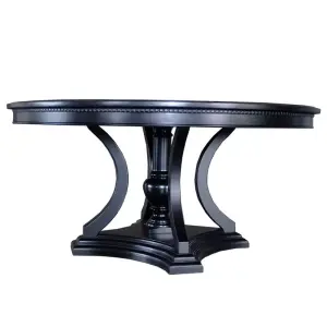 Commercial Solid Wood Round Dining Table Set Custom Restaurant Furniture for Hotel Banquet Cafe