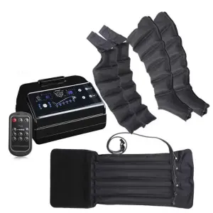 Large Pair Sequential Compression Therapy Leg Massage System Full Leg Complete Set Rehabilitation Training Boot