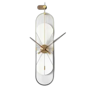 91X20CM  Light Luxury Wall Clocks Fashion Modern Home Decor Porch Silent Wall Clock