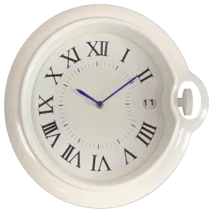 Luxury Watch Shape Wall Clock Home Decor Office Unique Glass Design Quartz Metal Modern Wall Clocks Horloges