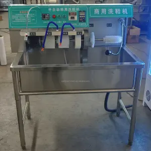 Commercial   Shoes Cleaning Machinery Sneakers Washing Machine Semi - Automatic Shoe Washing Machine Shoe Washer