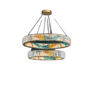 Creative Glass Art Chandelier Simple Luxury Design for Hotel Front Desk Office Study & Long Dining Room Pendant Lights