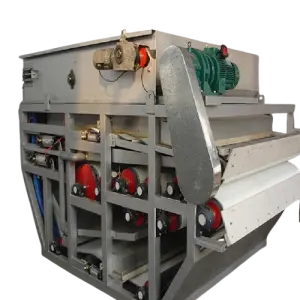 High Intensity Belt Type Concentrator Integrated Sludge Thickening And Dewatering Machine