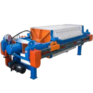 Manual Operation Sludge Dewatering Filter Press Machine for Solid Liquid Separation