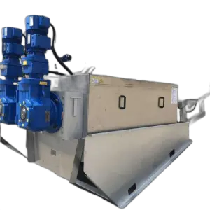 Automatic Running Small Footprint Volute Sludge Dewatering Machine for Industrial Wastewater Treatment