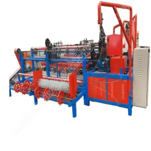 Fully automatic chain link fence machine expanded Metal Mesh Spiral Core Making Machine fence staple machine