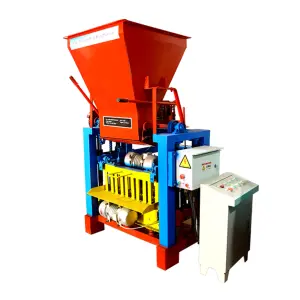 Automatic Concrete Brick Making Machine with Fire Machinery Block Manual Recycled Ash Gearbox-Core Components
