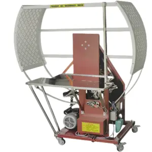 Semi-Automatic PE Rope Binder Quilt Tying Packing Vegetable Dried Fish Meat Bundling Machine