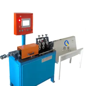 Reinforced Steel Coil Wire Steel Metal Price CNC 1-10mm Wire Straightening and Cutting Machine