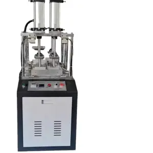 Economic Semi-automatic Fast Food Container Forming Machine Take Away Sweet Paper Box Making Machine with Cover Bowels