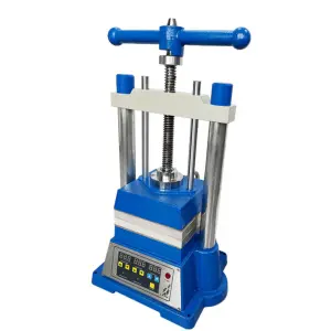 850W Power Jewelry Rubber Mould Pressing Machine with Double Temperature Control Max 200 Degree Digital Timing Model