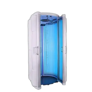 GOMECY Solarium Collagen Tanning Bed for Skin Care Tanning Bed Vertical Tanning Room Indoor Solarium Body Service