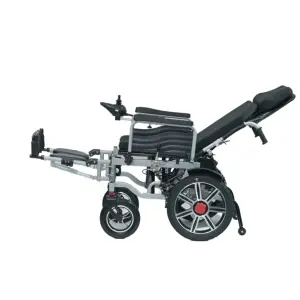 Model 36.8kg Net Weight Foldable Electric Wheelchair 24V12AH