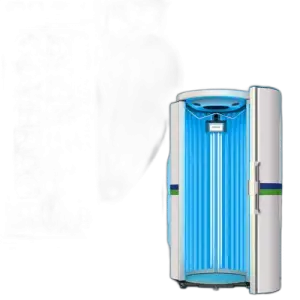 Cosmedico Lamps Commercial Solarium F8N Vertical Sun Tanning Bed sunbed Solar Storm StandUp Beds Spray Tan Machine Tanning Booth